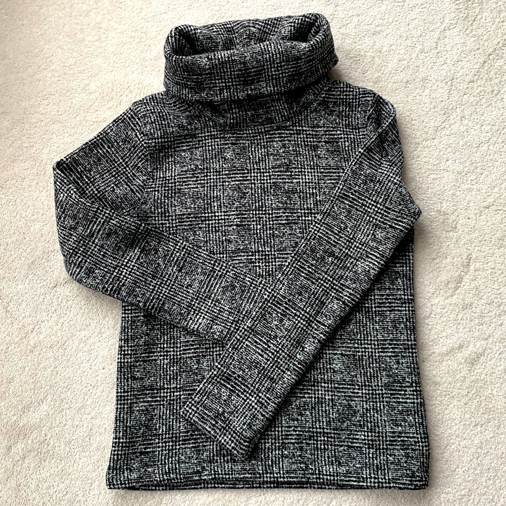 J Crew turtle neck fleece sweater